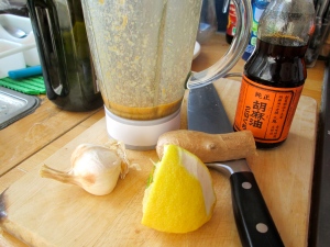 ginger lemon sesame seed blender